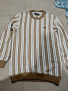 Striped Crew Neck Sweater