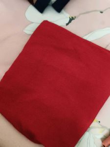 Red &amp; White Striped Cotton Kurta
