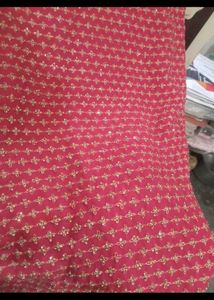 wedding heavy Pink Stonned  worked Kurta