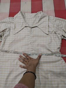 Chic Plaid A-Line Dress