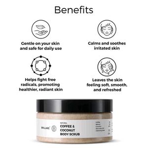 Brillare Coffee &amp; Coconut Body Scrub Energize &amp; Mo
