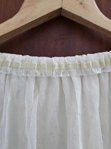White Tulle Skirt