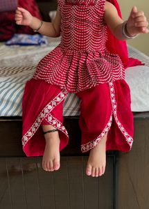 Elegant Dhoti Style Suit For Kid Girl