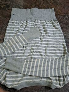 GAP Striped Knit Cardigan
