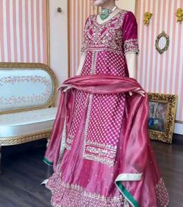 Shahi Gulzar Heavy Embroidered Lehenga SuitSet