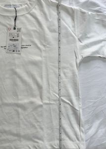 NWT ZARA White Slogan Tshirt