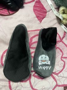 Cute 'Happy' Novelty Slippers