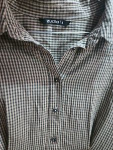 Checked Shirt Dress
