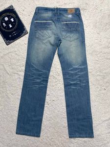 Blue Wash Denim Jeans