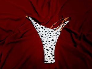 🇳🇿💫🎀Dalmatian Print Bikini Bottom