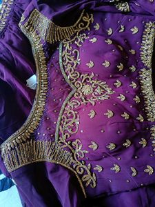 Wine colour tranding lehenga