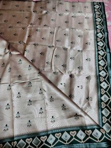 Elegant Semi Silk Saree with Intricate Pattern