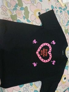 Black "In My Delulu Era" Graphic Tee