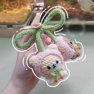 Cute Crochet Animal Keychain[1 piece]