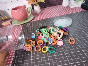 assorted hair ties bundle