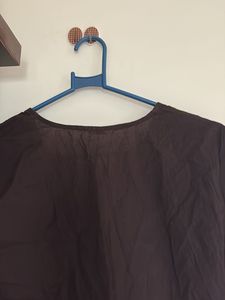 Elegant Brown Kurta short Kurti