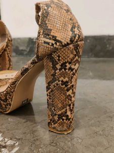 Snakeskin Heels