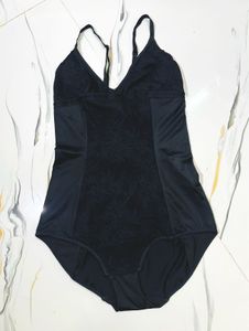 Elegant Black Lace Bodysuit