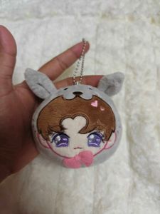 Cute Anime Plush Keychain