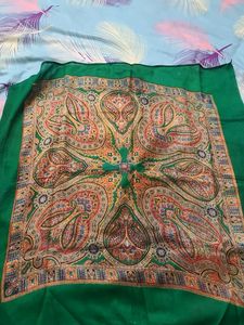 Vibrant Paisley Print Scarf/Dupatta