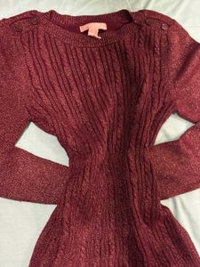 Sparkly Cable Knit Sweater, banana republic, vinta