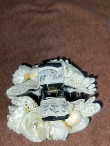 Floral Hair Claw Clip