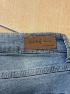 Ripped Light Wash Denim Jeans