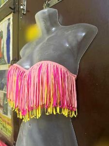Fringed Tube Top