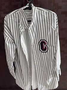 Chic Striped Button-Down Shirt