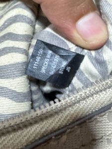 Guess Los Angels Beige Monogram Crossbody Bag