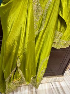 heavy Pakistani Zari work suit