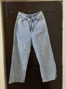 Light Wash Wide Leg Jeans