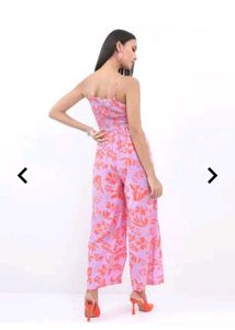 Floral Print Jumpsuit