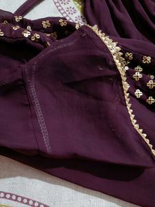 Wine Colour Sharara