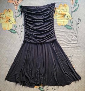 Chic Black Tube Dress