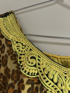 Kurta floral and animal print