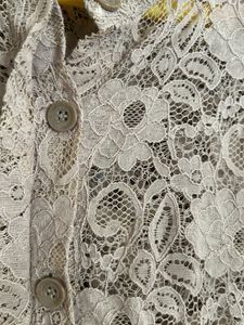 Net Jumpsuit With Bottons In Front To Open