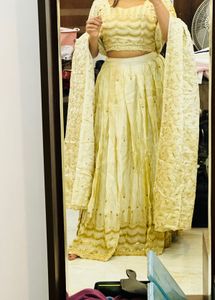 Designer Choli Set wedding lehanga bride skirt top