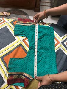 Beautiful Teal Ethnic Blouse