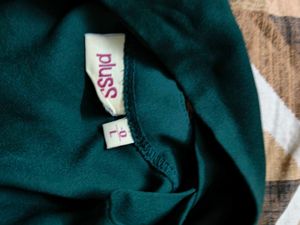 Emerald Green Embroidered Blouse
