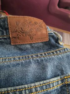 Wide Leg Denim Jeans