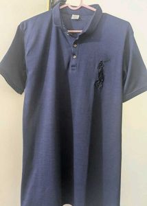 Navy Blue Polo T-Shirt