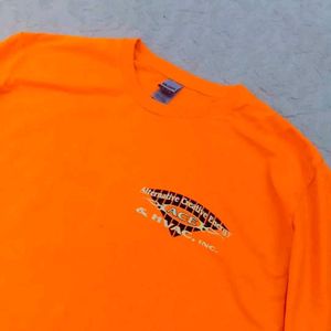 Og Gildan Orange T-Shirt with Logo