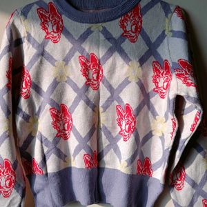 Disney Daisy Duck Pullover Sweater