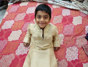 Boys Beige Kurta