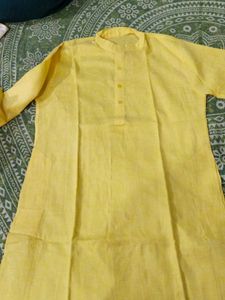 Men's Yellow Kurta