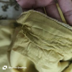 Beautiful Yellow Floral Kurta Set