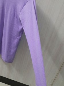 Turtle Neck Ribbed Top