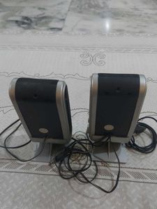 2 Pcs Zebion USB Computer Speakers Portable