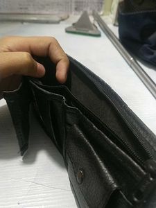 Classic Black Leather Wallet